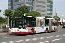 DSV 605 (DU DV 6605) macht Werbung f�r das Ticket 2000.
Duisburg HBF, 5.6.2010.