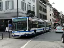ZVB Zugerland - Mercedes Citaro Nr.14 ZG 3364 unterwegs in der Stadt Zug am 20.08.2010