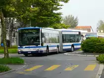 ZVB Zugerland - Mercedes Citaro Nr.18 ZG 3368 unterwegs in der Stadt Zug am 20.08.2010