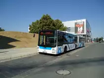 WVG Wolfsburg Nr. 850/WOB-VG 50 MAN am 9. Juli 2010 Wolfsburg, Hauptbahnhof