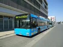 WVG Wolfsburg WOB-VG 52 MAN am 9. Juli 2010 Wolfsburg, Hauptbahnhof