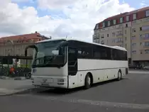 MAN S�-Reihe auf der Linie 250 am Hauptbahnhof.
