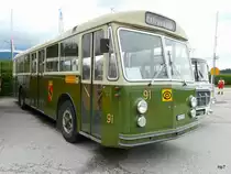 Saurer Bus ex SVB Nr.91 beim Saurer treff in Niederbipp am 28.08.2010
