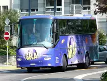 BOVA Reisecar unterwegs in der Stadt Zug am 20.08.2010