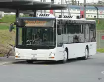 Funi Car Biel - MAN Lion`s City  BE 88323 beim Bustreminal hinter dem Bahnhof Biel am 20.08.2010