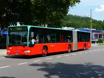 VB Biel - Mercedes Citaro Nr.150  BE 572150 unterwegs auf der Linie 4 in Mett am 11.08.2010