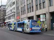 MAN NG 323 (Wagennummer 8322, Kfz-Kennzeichen D-XN 8322, Baujahr 2008) der Rheinbahn AG Düsseldorf. Der Bus ist im Einsatz als Linie 834, zwischen Düsseldorf-Oberkassel, Belsenplatz und Düsseldorf Hauptbahnhof. 
Aufgenommen am 28.08.2010. Ort: Düsseldorf Hauptbahnhof.