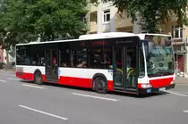 Hochbahn 2907 am 31.August 2010 am U/S Bf.Barmbek
