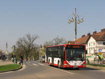 Mercedes O530 Citaro (108) als ein Bus der Linie 21. Częstochowa, al. Najświętszej Maryi Panny, 11.04.2010.
