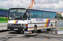 ŚWINOUJŚCIE (Województwo zachodniopomorskie/Westpommern), 31.08.2010, Bus der PKS Gryfino am Bahnhof
