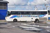 ŚWINOUJŚCIE (Województwo zachodniopomorskie/Westpommern), 31.08.2010, Bus der PKS Kamień Pomorski am Bahnhof