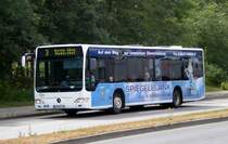 Mercedes-Benz O 530 II (Citaro Facelift) auf der Linie 3 nach Devin an der Haltestelle Strehlapark/Zoo.