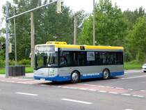 Solaris Alpino auf der Linie 83 nach Kiewer Strae an der Haltestelle Schnauer Ring.