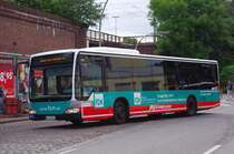 Hochbahn 6001 am 3.September 2010 am U/S Bf. Barmbek.