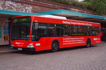 Hochbahn 2601 am 3.September 2010 am U/S Bf. Barmbek.