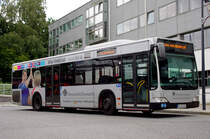 Hochbahn 2807 am 3.September 2010 am S Bf.Poppenbttel.