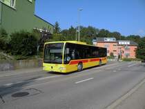 Mercedes Citaro der BLT mit der Betriebsnummer 78 fhrt Richtung Bottmingen. Die Aufnahme stammt vom 04.09.2010.