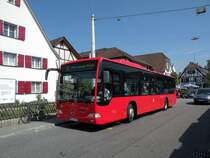 Mercedes Citaro FR JS 218 von Sdbadenbus auf der Linie 31 an der Endhaltestelle inn Allschwil. Die Aufnahme stammt vom 04.09.2010.