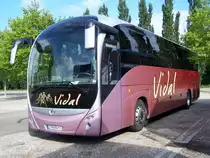 Ein Irisbus Magelys in Strassburg Elsau am 31/08/10.