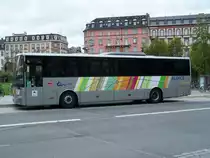 Ein Intouro des Unternehmen Royer wird gleich Strassburg in Richtung Haguenau verlassen. (30/08/10).