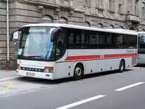 Ein S 315 von Sued West Bus auf dem Schienenersatzverkehr zwischen Strassburg und Karlsruhe, am 30/08/10.