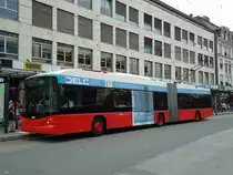 VB Biel Nr. 51 Hess/Vossloh Gelenktrolleybus am 24. Juli 2010 Biel, Guisanplatz