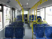 Das Foto zeigt den Bereich der Fahrg�ste. Aufgenommen wurde das Foto  in einem Bus von MAN Lions City. Fotografiert habe ich das Foto  am 06.09.2010.