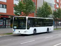 Mercedes-Benz O 530 II (Citaro Facelift) als SEV f�r die Stra�enbahnlinien M5,M6 und M8 zwischen der Haltestelle Hohensch�nhausen Oderbruchstra�e und Friedrichshain Landsberger Allee/Petersburger Stra�e.