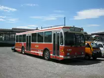 Saurer, ex. Dr Bus, abgestellt beim Bahnhof Kirchberg-Alchenfl�h, 01.08.2010.