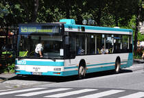 MAN - Linie 529 der RSVG am Bahnhof in Bonn - 20.08.2010