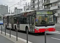 MAN Lions City Gelenkbus, Linie 604 SWB, Bonn 02.09.2010