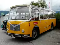 Postauto - Oldtimer Saurer am Saurer Treff in Niederbipp am 28.08.2010
