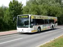 Mercedes-Benz O 530 II (Citaro Facelift) auf der Linie 2 nach Viermorgen nahe der Haltestelle Gr�nhufe.