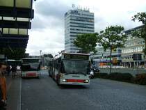 Bogestra MB 0405 GN von BO Weitmar erreicht BO Hbf./Bbf.(11.09.2007)