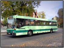 MAN SL202 der Elster-Nahverkehrsgesellschaft in Falkenberg(Elster), 23.10.06.