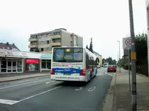 MAN Lions City, f�hrt am 12.09.10 in der Feldstra�e/Lehrte.