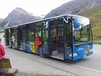 AROSA BUS-Mercedes Citaro NR.1 an der Haltestelle Arosa,H�rnliexpress am 14.9.10 