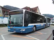 Citaro II Gelenkbus Nr 5 vor dem Bahnhof Wattwil am 18/09/10.