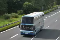 Neoplan Reisebus, auf der A2 bei am 19.09.2010