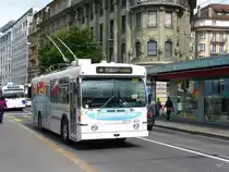 TL - FBW Trolleybus Nr.732 unterwegs auf der Linie 4 in Lausanne am 09.09.2010