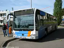 Das Foto zeigt einen Citaro Bus von Saarbahn und Bus in Saarbr�cken-Brebach. Die Aufnahme des Foto war am 20.09.2010.