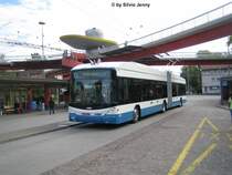 Swisstrolley 157 am 9.9.07 beim Bucheggplatz