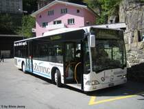 Nr. 44 ''Gamma'' am 8.9.07 auf dem Bahnhofplatz von G�schenen