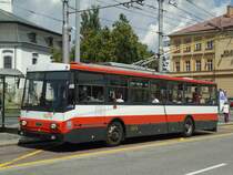 DPB Bratislava Nr. 6276 Skoda Trolleybus am 10. August 2010 Bratislava, Hodzovo Nam.