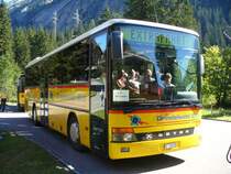Grindelwald Bus .. Setra Reisebus BE 28821 bei der Haltestelle Handeck am 04.08.2007
