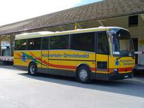 Grindelwald Bus .. Reisebus in Meiringen am Warten am 10.09.2006
