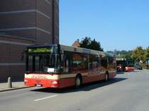ASKA - MAN  Regiobus Nr.8 BE 387558 unterwegs in Spiez am 13.09.2007