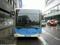 Hier ist ein Citaro Bus der Firma Jochem aus Saarlouis zu sehen.Die Aufnahme des Foto war am 30.09.2010 in Saarbrcken.