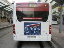 Citaro Gelenkbus von Saarbahn und Bus an der Haltestelle Saarbrcken Hauptbahnhof. Das Bild habe ich am 02.10.2010 gemacht.