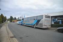 Reisebus in Lehrte am 02.10.10.